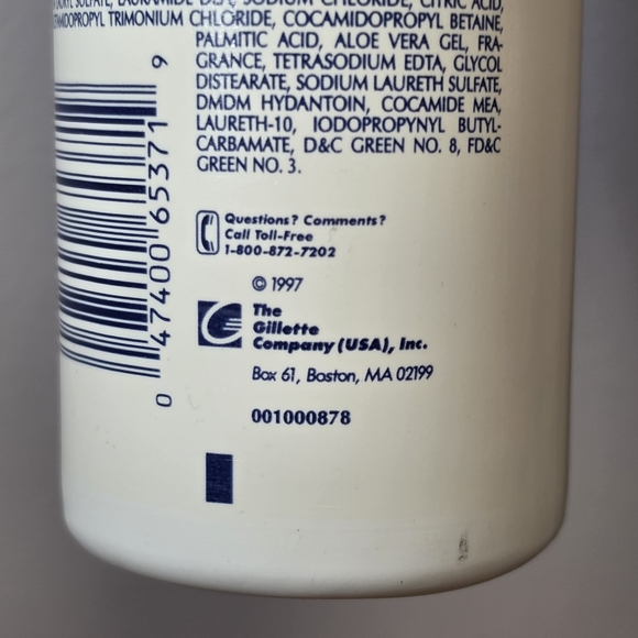 Vintage 1997 White Rain Classic Care Shampoo 15oz - Picture 3 of 5